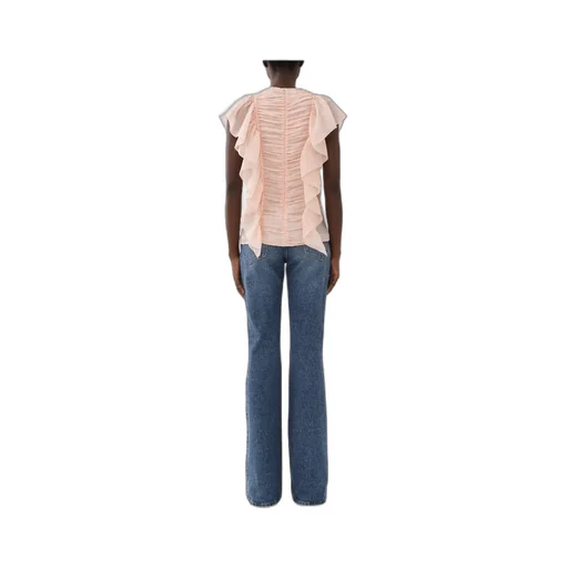 Ruffled Ruched Top