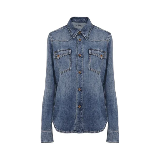 Dempo Long Sleeve Denim Shirt
