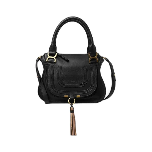 Marcie Double Tasseled Tote Bag