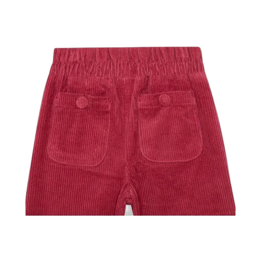 Corduroy Straight-Leg Trousers