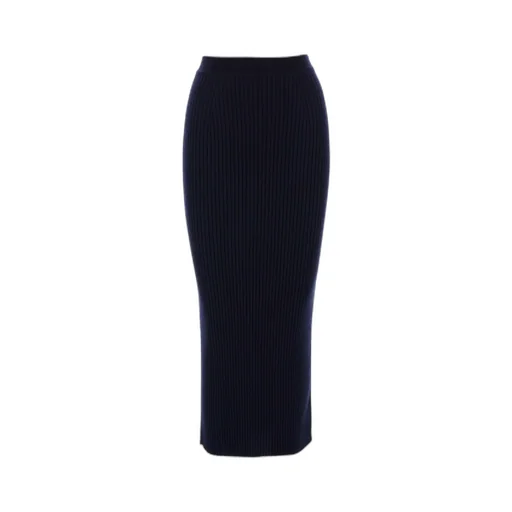 Wool Cashmere Knitted Skirt