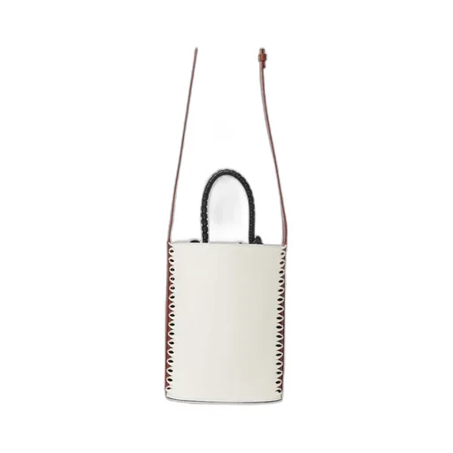 Colour-Block Bucket Shoulder Bag