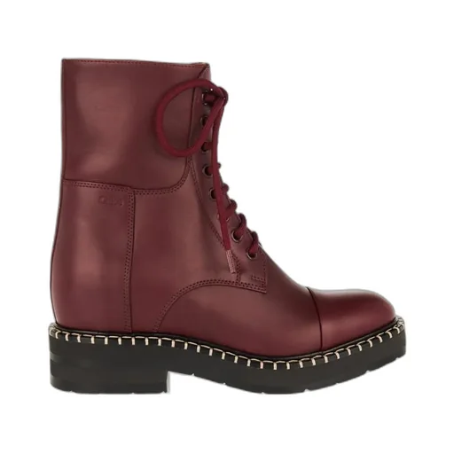 Noua Lace-Up Leather Boots