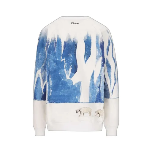 Graphic-Print Crew-Neck Sweatshirt