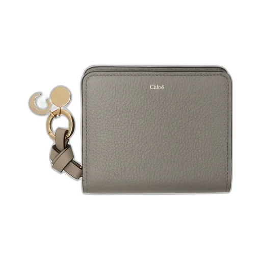 Logo Printed Zip-Around Wallet