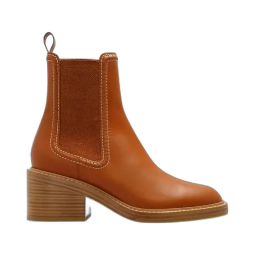 60Mm Leather-Stitched Chelsea Boots