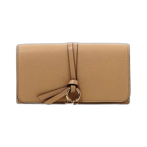 Logo Charm Laced Wallet