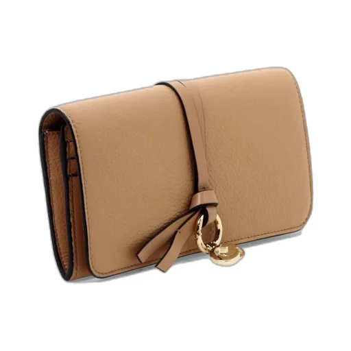 Logo Charm Laced Wallet