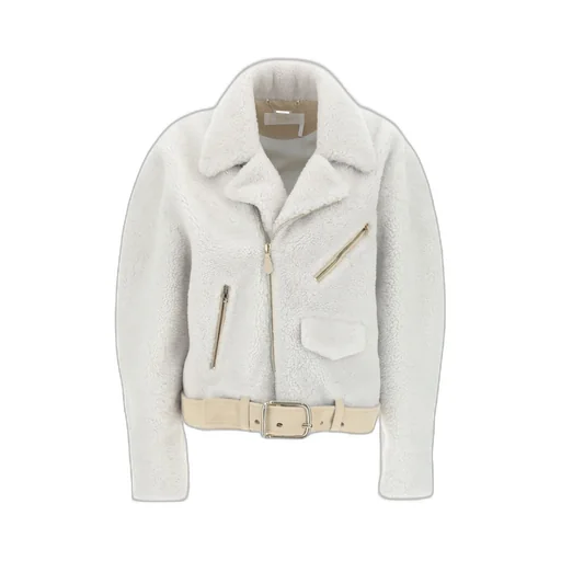 Shearling Biker Jacket
