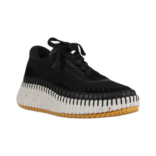 Logo Lace Up Sneakers