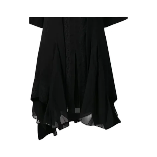 Asymmetrical Pleated Dress