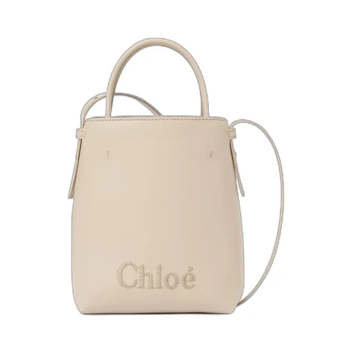 Sense Logo Embroidered Micro Tote Bag