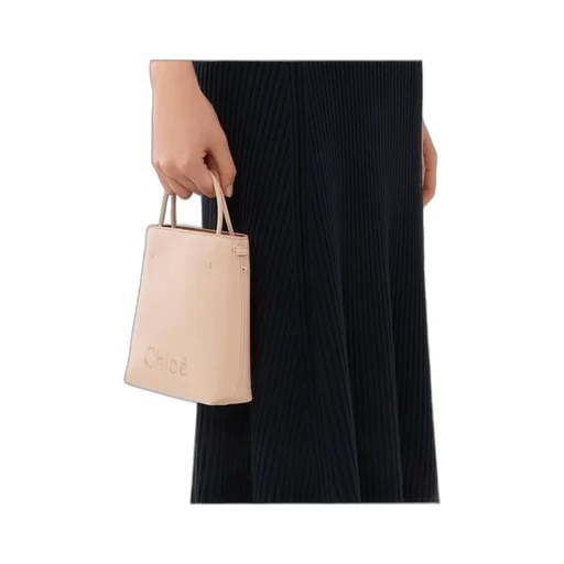 Sense Logo Embroidered Micro Tote Bag