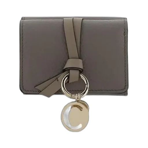 Alphabet Tri-Fold Compact Wallet