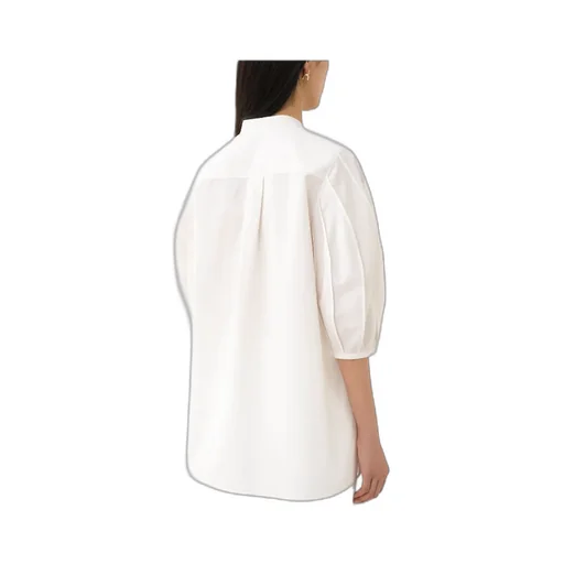 Tie-Detailed Tunic Shirt