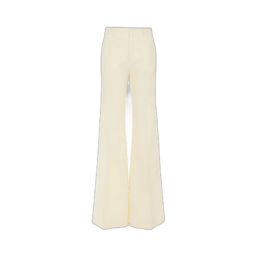 Wide-Leg Tailored Trousers