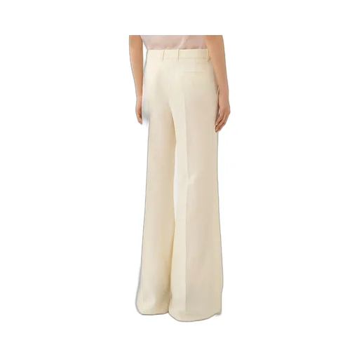 Wide-Leg Tailored Trousers