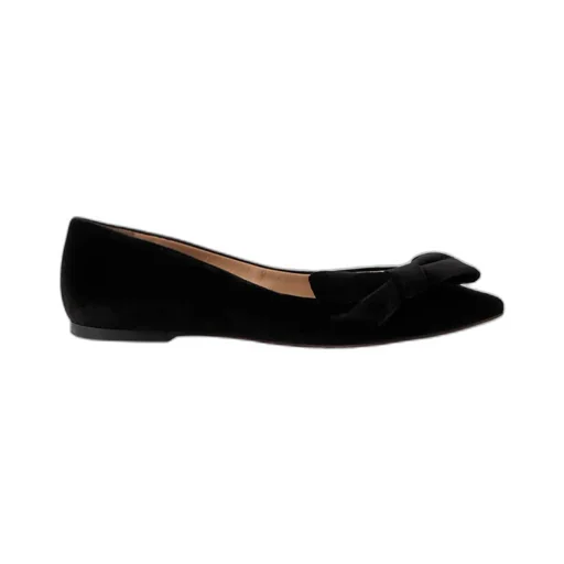 ThÉA Bow-Detailed Ballerina Shoes