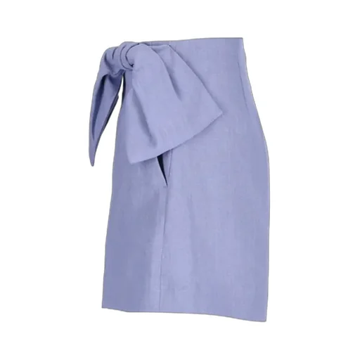 Bow Detailed High-Rise Shorts