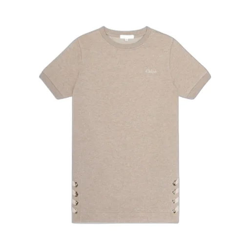 Lace-Detailed Crewneck T-Shirt