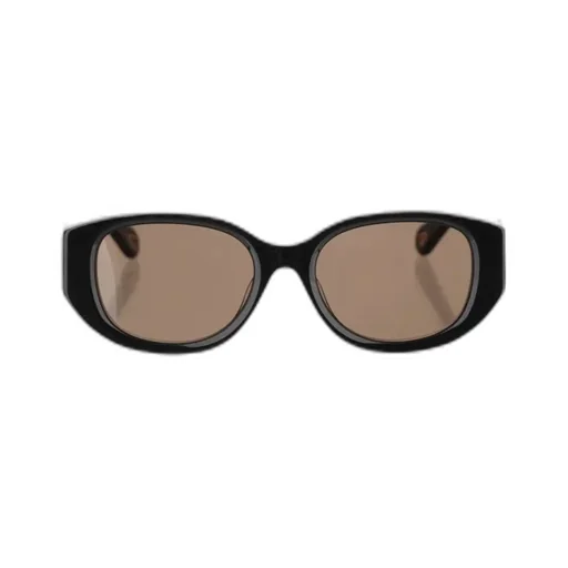 Oval-Frame Sunglasses
