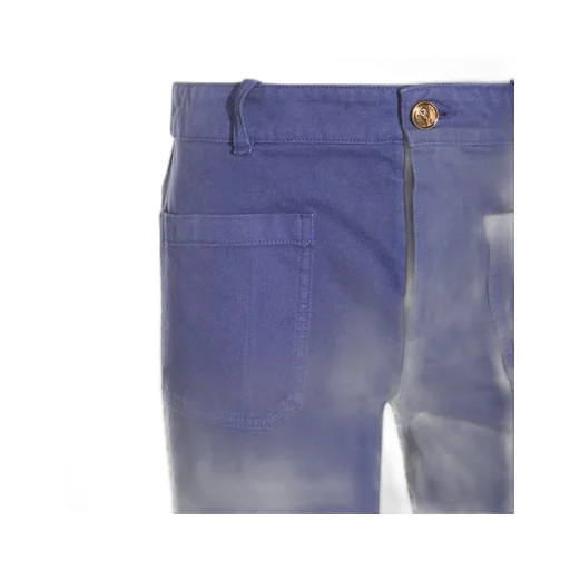 Flared Cropped Trousers