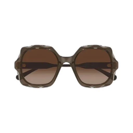 Oversized Square-Frame Sunglasses