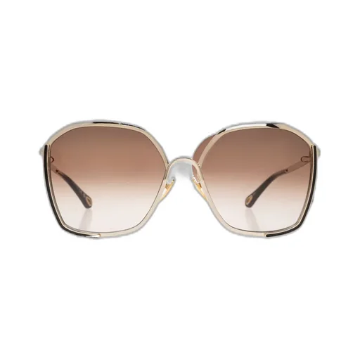 Geometric Frame Sunglasses