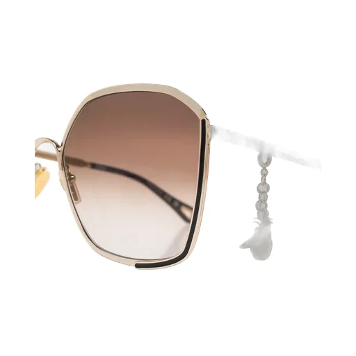 Geometric Frame Sunglasses