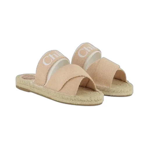Logo-Printed Crossover Strapped Slides