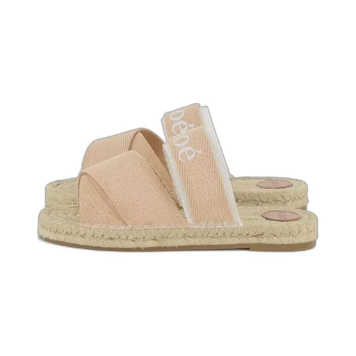 Logo-Printed Crossover Strapped Slides