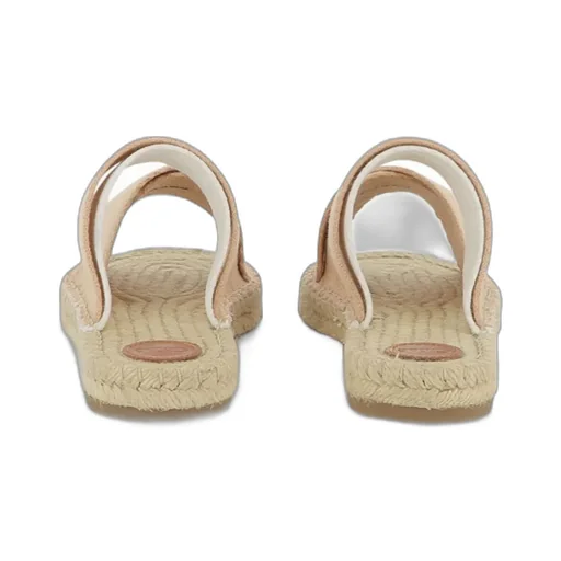 Logo-Printed Crossover Strapped Slides