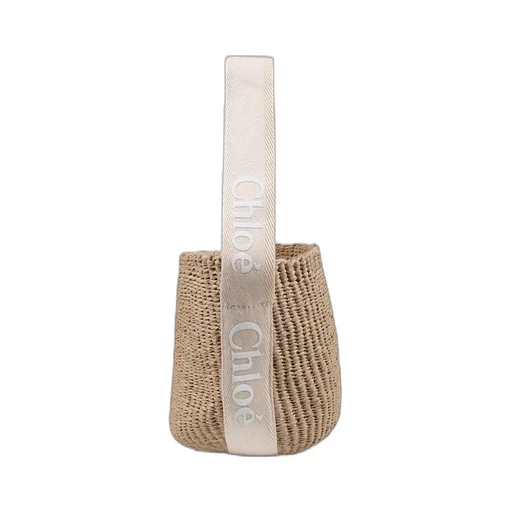 Logo Embellished Bucket Bag