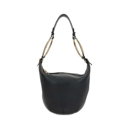Zippered Shoulder Bag
