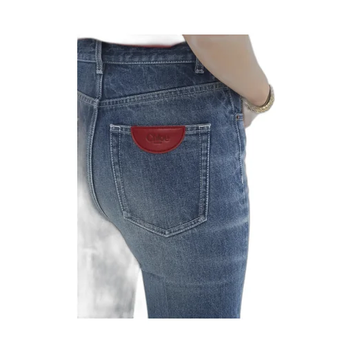 High-Waisted Bootcut Jeans