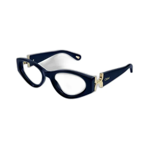 Cat-Eye Frame Logo-Engraved Glasses