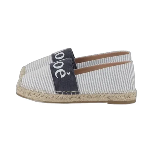 Logo Printed Slip-On Espadrilles