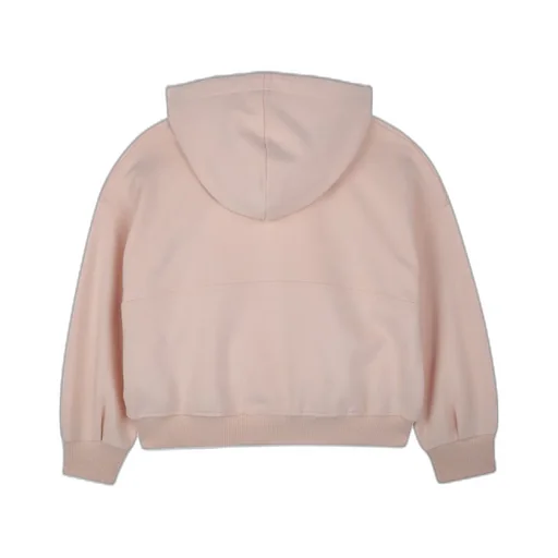 Zip-Up Drawstring Hoodie