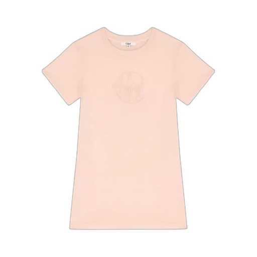 Logo Embroidered T-Shirt Dress