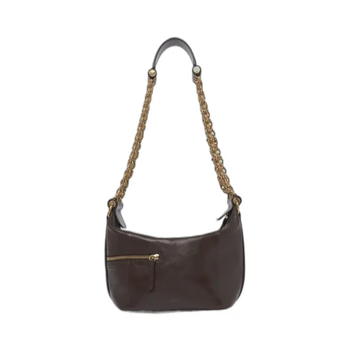 Zippered Shoulder Bag