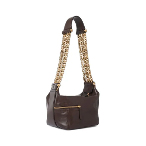 Zippered Shoulder Bag