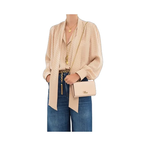 Ironic Flap Chain Crossbody Bag