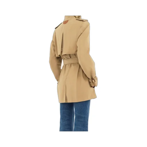Belted Short Trench Coat