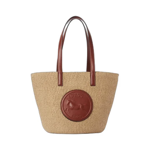 Logo Detailed Large Tote Bag