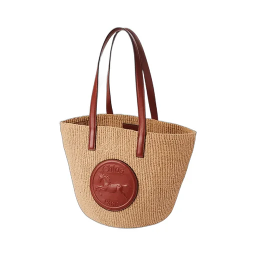 Logo Detailed Large Tote Bag