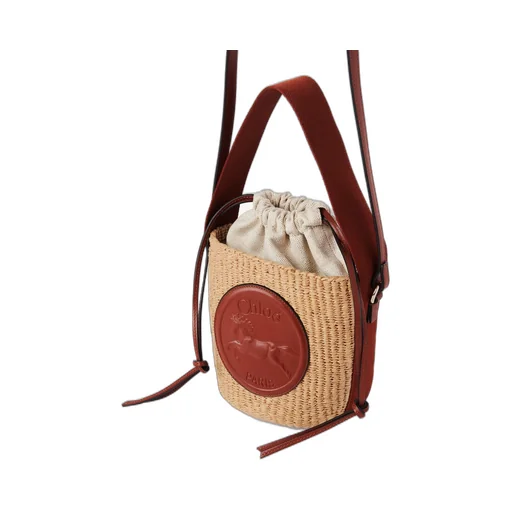Small Horse Medal Basket Bag