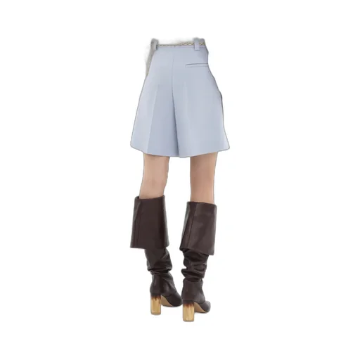 Virgin Wool Shorts