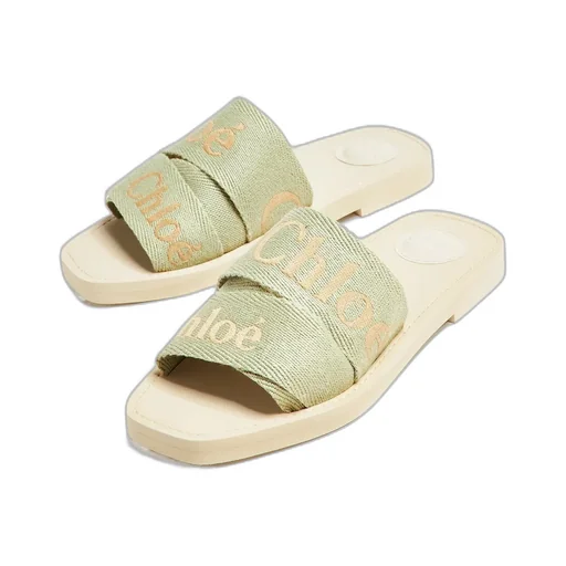 Square Toe Flat Slippers