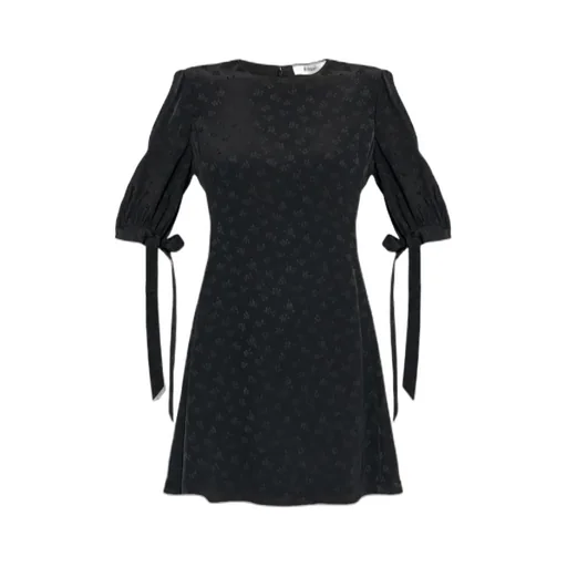 Floral Pattern Mini Dress