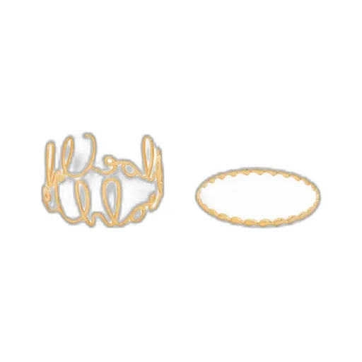 Letter Bracelet Set
